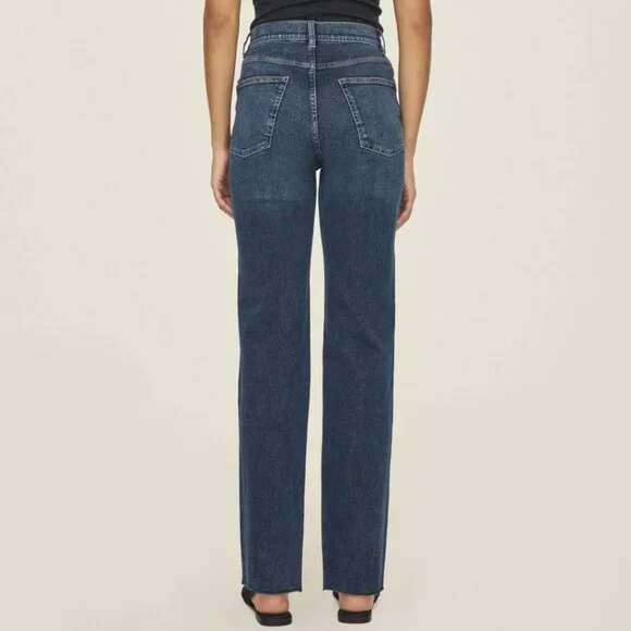 NWT Warp + Weft RFD Straight Jeans Size 28 - Picture 5 of 12